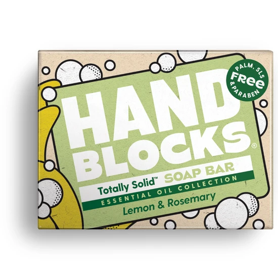 Shower Blocks Hand Blocks Soap Bar X1 - Lemon & Rosemary - Image 6