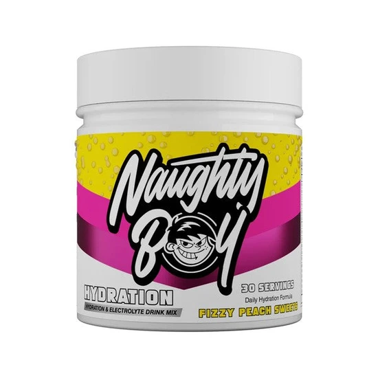 Naughty Boy Hydration Fizzy Peach Sweets