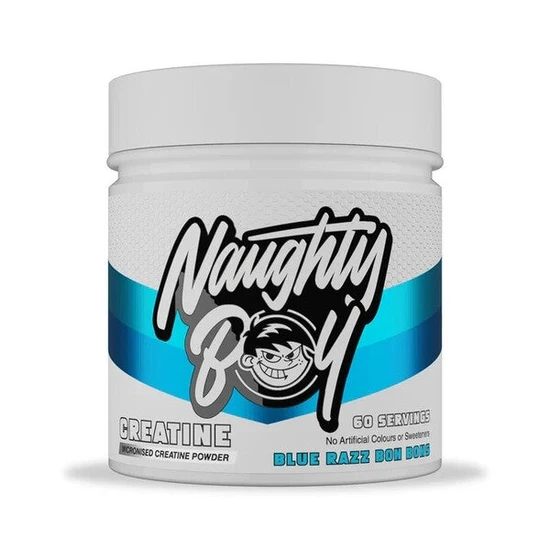 {Aisle K} Naughty Boy | Creatine- Blue Razz Bon Bons | 1 x 300g - Image 2