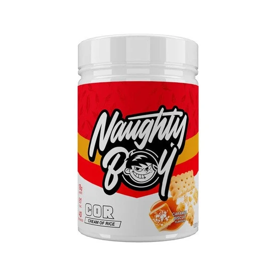 Naughty Boy Cream Of Rice, Caramel Biscuit