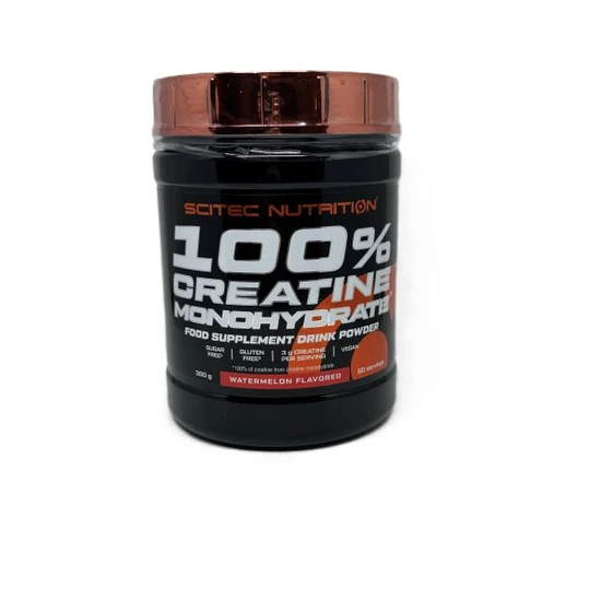 Scitec 100% Creatine Monohydrate, Watermelon - 300G - Image 2