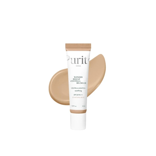 Purito Wonder Releaf Centella Bb Cream Brightening Bb Cream With Soothing Effect Shade 23 Natural Beige 30 Ml - Image 3