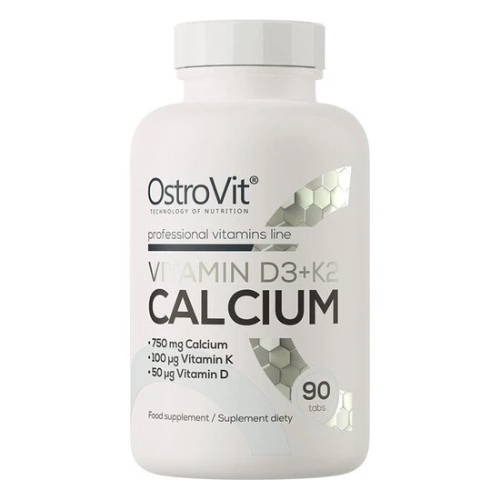 OstroVit Vitamin D3 + K2 Calcium