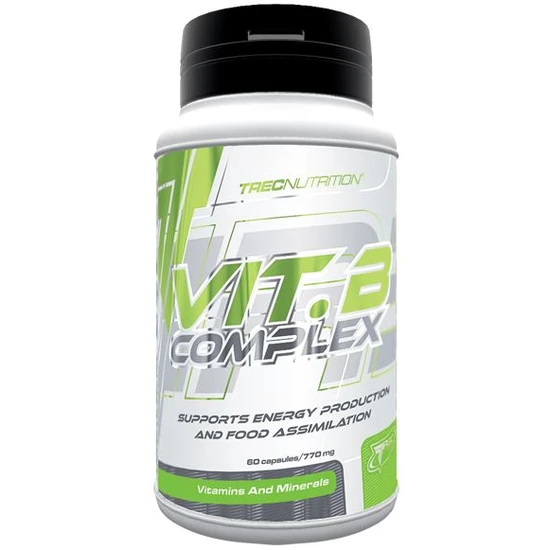 Trec Nutrition Vitamin B Complex Brain & Mood Support - 60 caps - Image 3