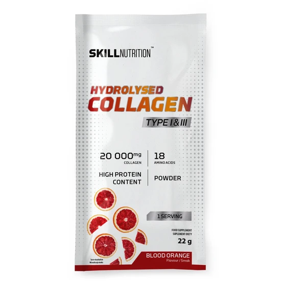 Skill Nutrition Hydrolysed Collagen Type I & Iii Blood Orange