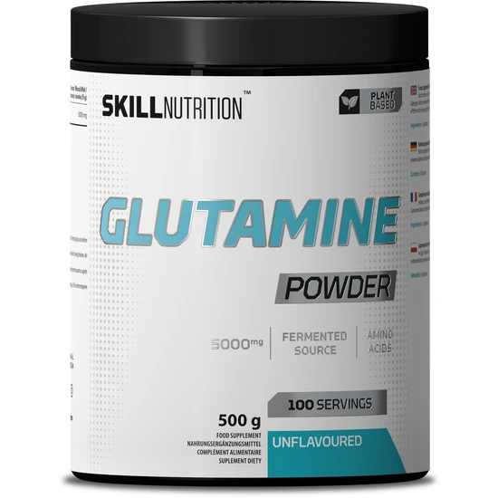 Skill Nutrition Glutamine Powder Unflavoured - 500G