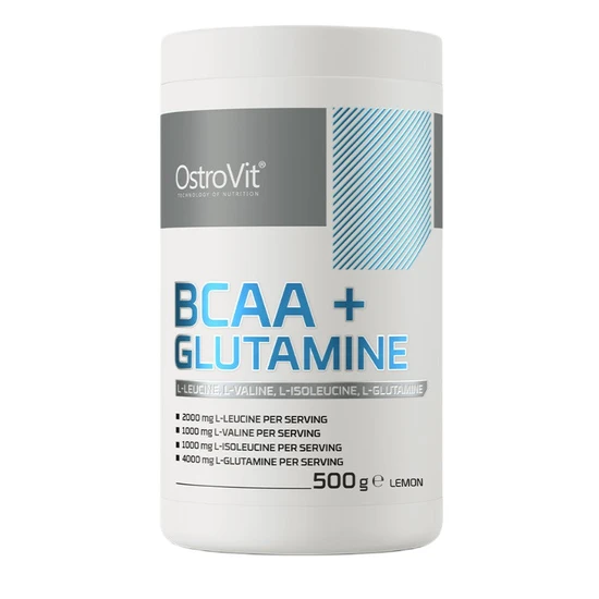 Ostrovit Bcaa + Glutamine, Lemon - 500G - Image 2