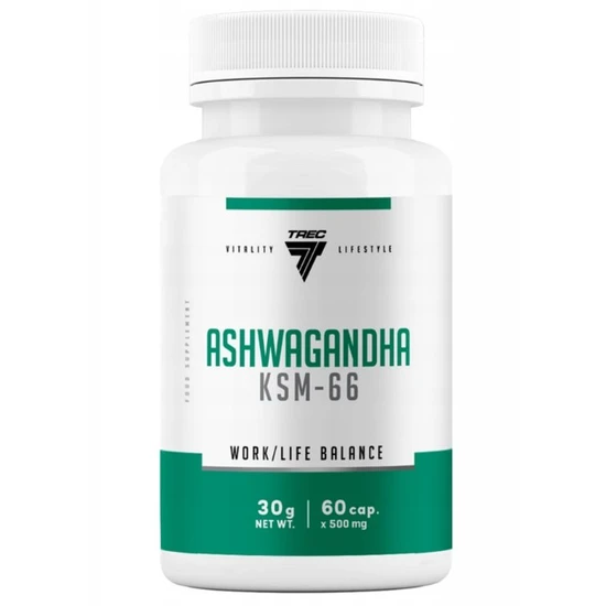 Trec Nutrition Ashwagandha KSM-66 500mg Energy Support - 60 caps - Image 3