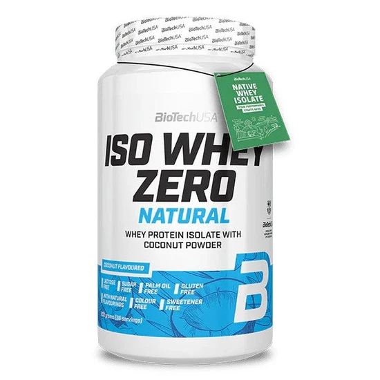 Biotechusa Iso Whey Zero Natural, Coconut - 908G - Image 2
