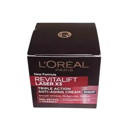 L'Oreal Paris Revitalift Laser X3 Action Anti-Ageing Night Cream