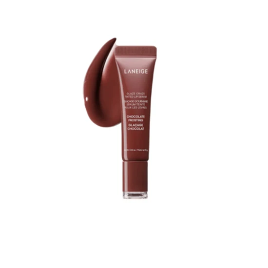 LANEIGE Glaze Craze Tinted Lip Serum - Chocolate Frosting 12g - Image 2