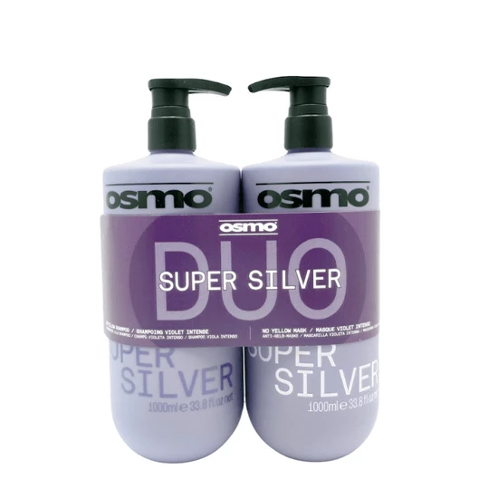 Osmo Super Silver No Yellow Shampoo & Mask Duo Pack