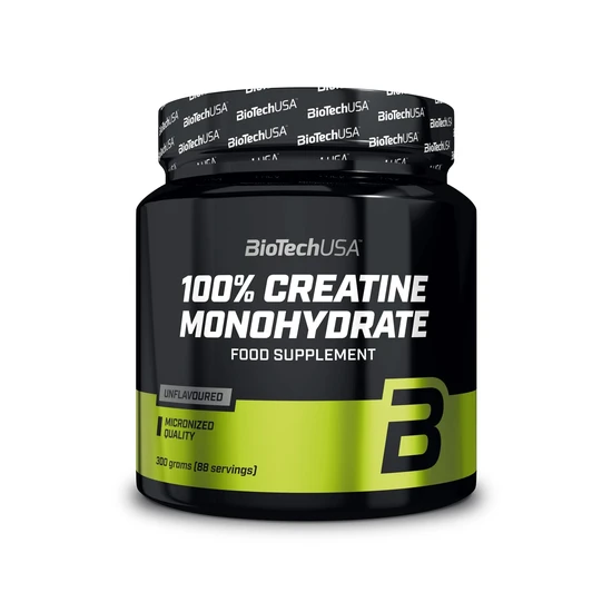 BiotechUSA 100% Creatine Monohydrate Muscle Strength Boost Unflavoured 500g 147s - Image 9