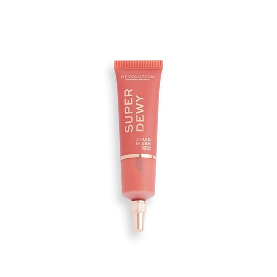 Revolution Superdewy Liquid Blusher Shade Flushing For You 15 Ml - Image 4