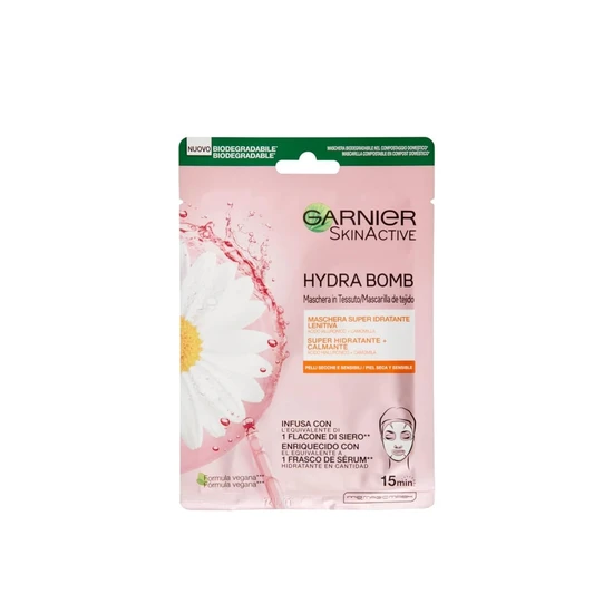 Garnier Skin Active Moisture Bomb Sheet Mask Chamomile