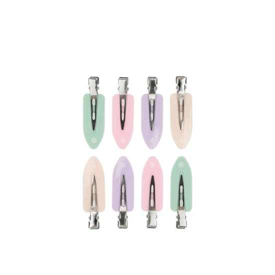 Brushworks Pastel Crease Free Hair Clips X8 - Image 4