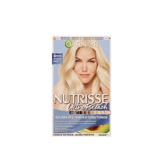 Garnier Nutrisse Ultra Bleach Lightener Permanent Hair Dye D+++
