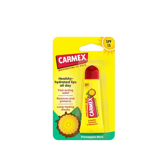 Carmex Moisturising Lip Balm Pineapple Mint SPF 15
