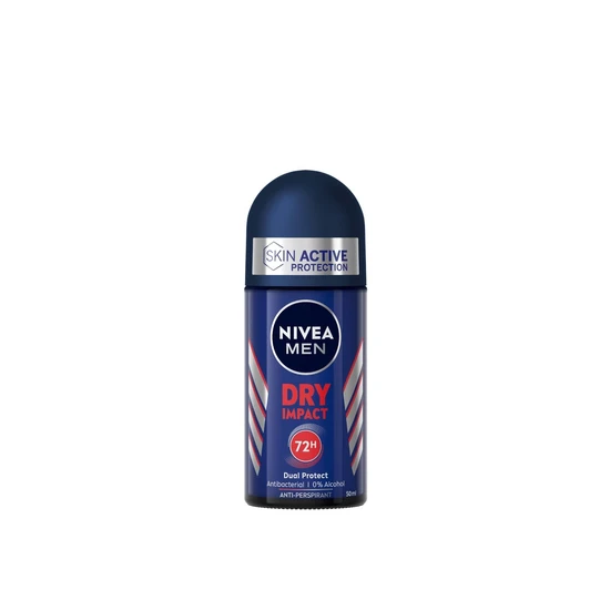 Nivea Men Dry Impact 72h Dual Protect Anti-Perspirant Deodorant Roll-On