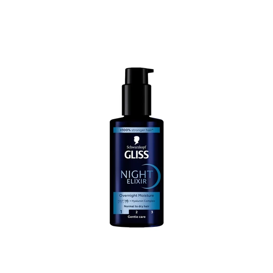 Schwarzkopf Gliss Night Elixir Overnight Moisture 100Ml