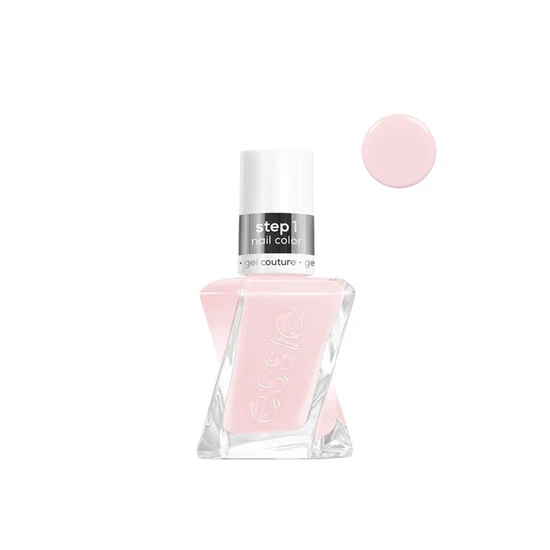 Gel by essie Longwear Nail Polish, Blush Pink, Matter Of Fiction, No UV | 2-Step Colour And Top Coat System For A Plump, Gel-Like Manicure That Lasts Up To 15 Days, No UV Light Needed - Image 3