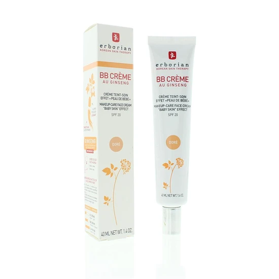 Erborian Bb Creme Au Ginseng Spf 20 Dore