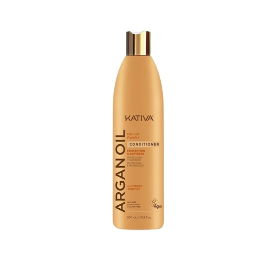 Kativa Argan Oil Olive Oil Peptides Protection & Softness Conditioner