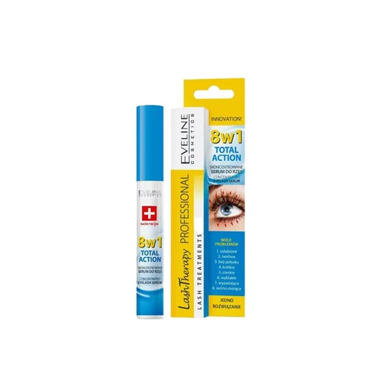Eveline 8-In-1 Total Action Concentrated Eyelash Serum
