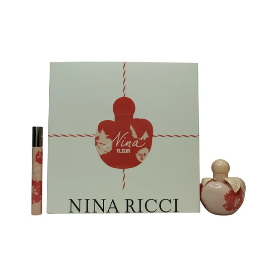 Nina Ricci Nina Fleur Giftset EDT Spray 50ML+ EDT Roll-on 10ML (For Women) - Image 7