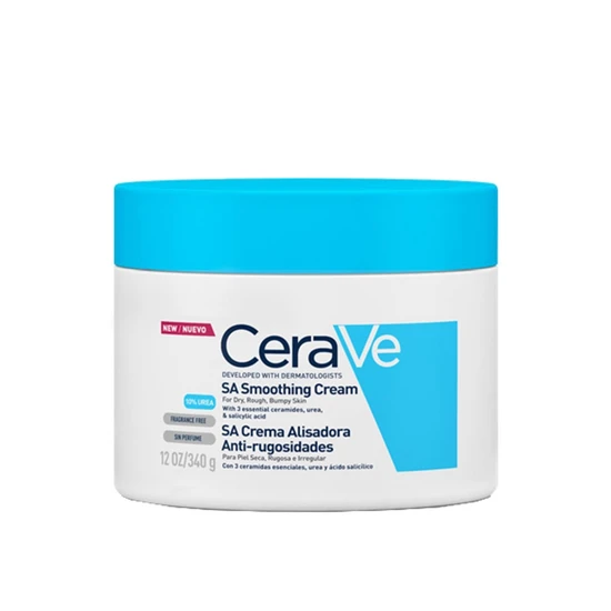 CeraVe SA Smoothing Cream For Dry, Rough, Bumpy Skin 10% Urea