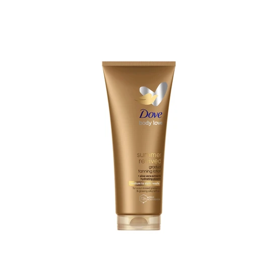 Dove Body Love Summer Revived Gradual Tanning Lotion Medium To Dark