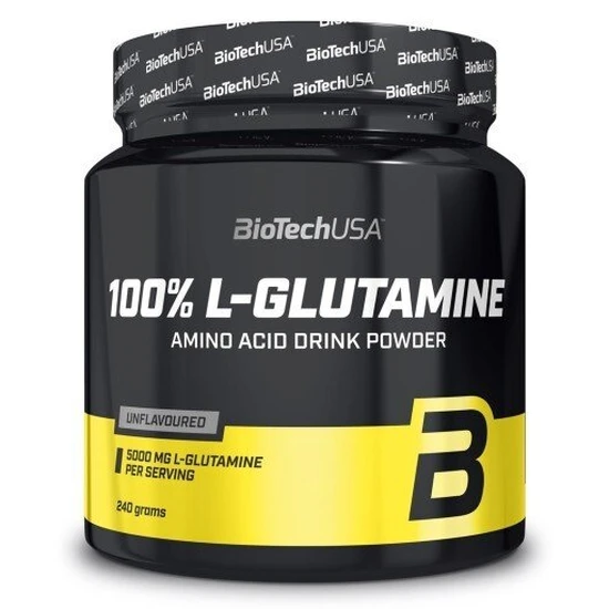 Biotechusa 100% L-Glutamine 240G-Unflavoured - Image 4