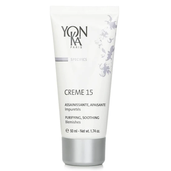 Yonka Specifics Creme 15 With Burdock Purifying, Soothing For Blemishes