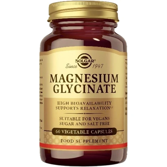 Solgar Magnesium Glycinate Capsules