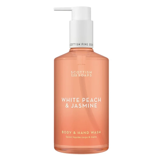 Scottish Fine Soaps White Peach & Jasmine Body & Hand Wash