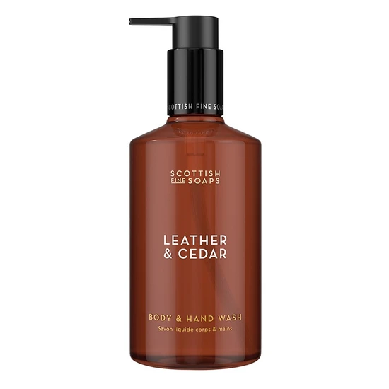 Scottish Fine Soaps Leather & Cedar Body & Hand Wash