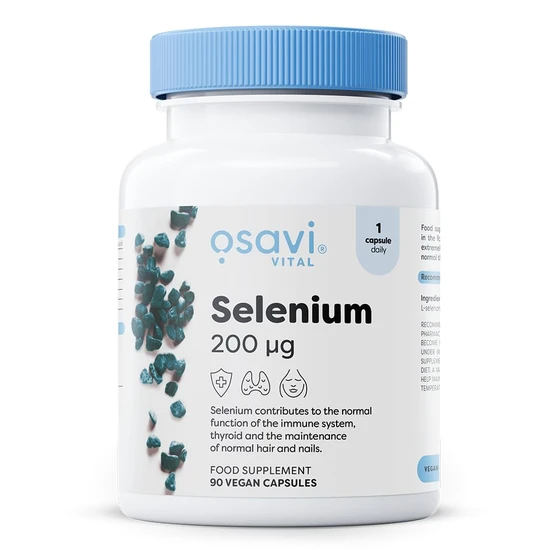 Osavi Selenium, 200Mcg - 90 Vegan Caps - Image 3