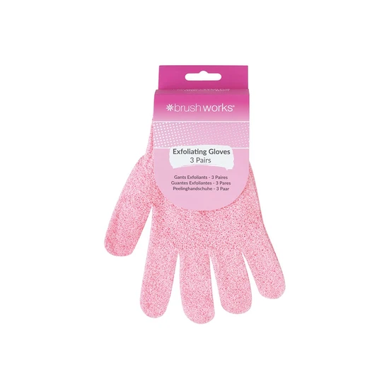 Brushworks Exfoliating Gloves
