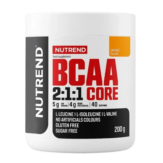 Nutrend Bcaa 2:1:1 Core, Orange - 200 Grams - Image 2
