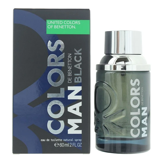 United Colors Of Benetton Colours Man Black Eau De Toilette