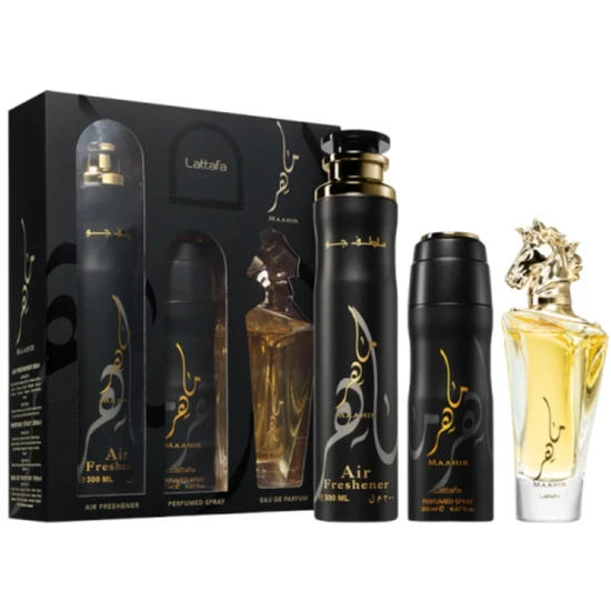 Lattafa Maahir Eau De Parfum 100Ml Gift Set - Image 6