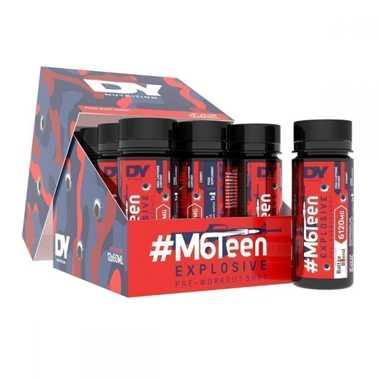 Dorian Yates #M6teen Explosive Pre-Workout Shot, Mojito - 12 X 60Ml. - Image 3