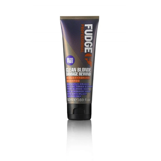 Fudge Professional Clean Blonde Damage Rewind Violet-Toning Shampoo