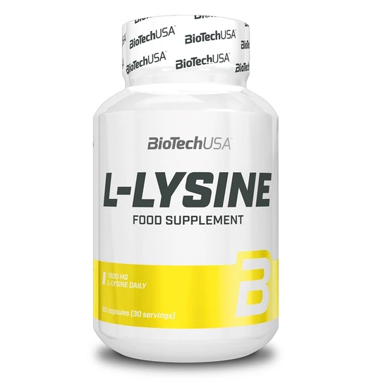 Biotechusa L-Lysine - 90 Caps - Image 5