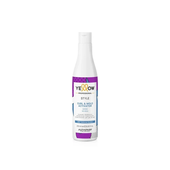 Yellow Professional Style Curl & Mould Activator
