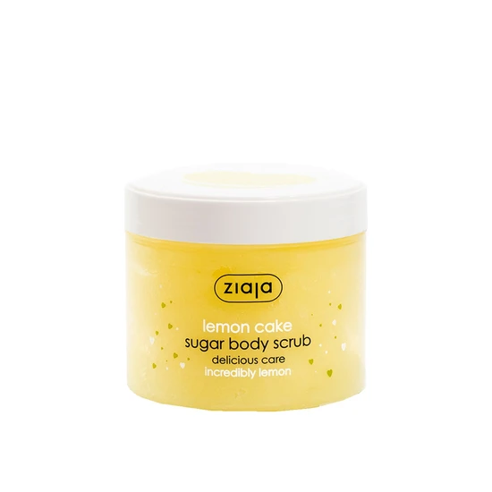 Ziaja Lemon Cake Sugar Body Scrub 300Ml