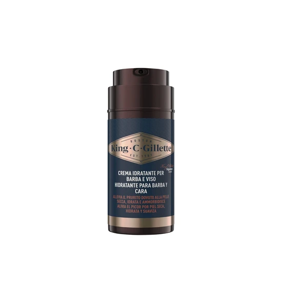 King C Gillette King C. Gillette Face & Stubble Moisturiser