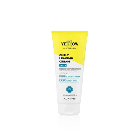 Yellow Professional Curls Curly Leave-In Cream