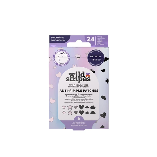 Wild Stripes Anti-Pimple Patches Holo Clear
