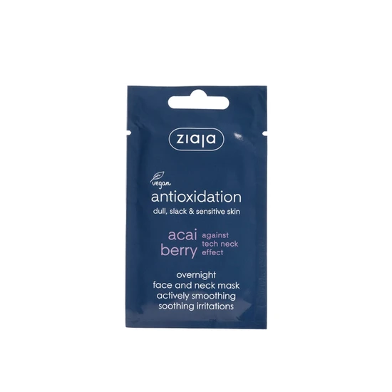 Ziaja Acai Berry Antioxidation Overnight Face & Neck Mask